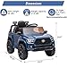 ENYOPRO Kids Ride on Truck, Licensed Toyota Tacoma 12V7Ah Battery Powered Electric Car for Kids, Ride-on Toy Car with Remote Control, Charging Reminder, 3 Speeds, Music, LED Headlights, Horn (Blue)