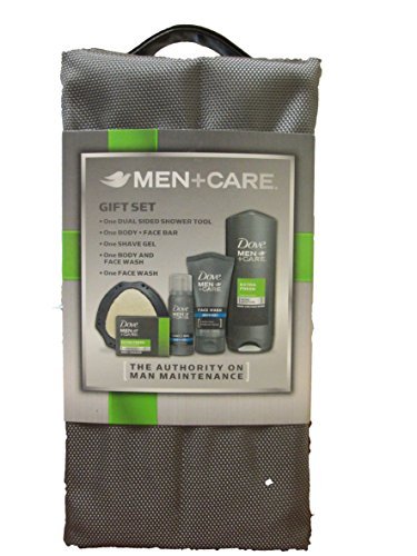 Dove Men+Care Extra Fresh 5-piece Gift Set with Travel Bag