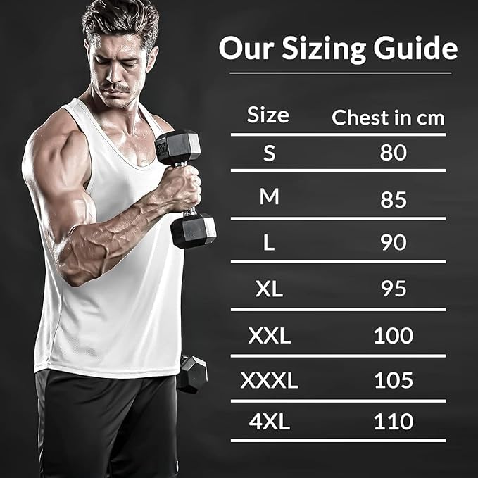 Image of FirstFit Premium Men Vest White Cotton Vest - Men Baniyan