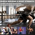 Resistance Pull Up Bands,Pull Up Bands with 5 Different Resistance Levels,Exercise Workout Bands for Working Out, Fitness, Training for Men Women
