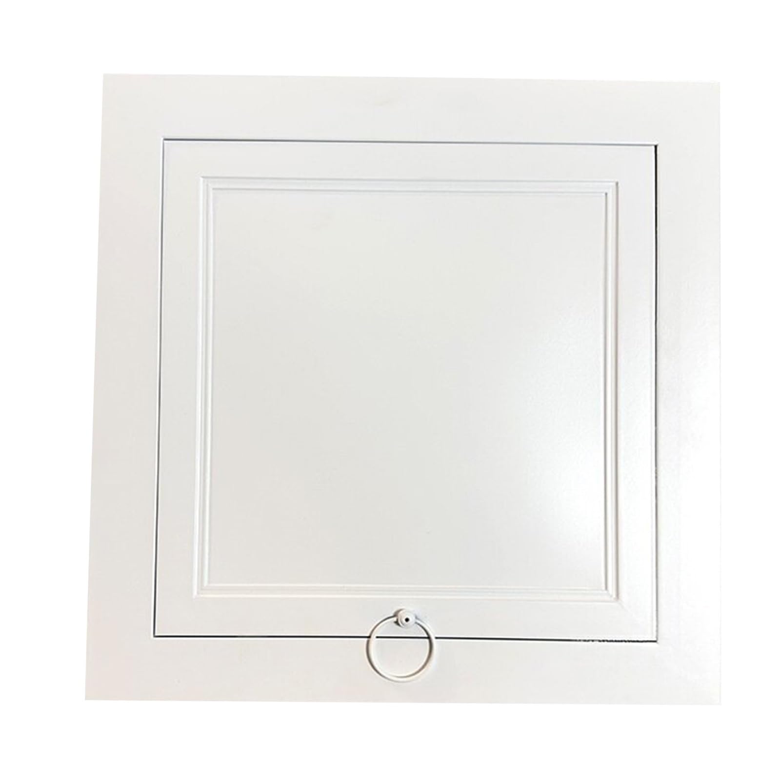 Lonmrrton One Color Metal Faced Access Door, 24×24In 28×28In White Inspection Panel Fire Rated, Aluminum Frame Fuse Box Cover Cabinet, Wall And Ceiling Loft Hatch(24X24in/61X61cm)