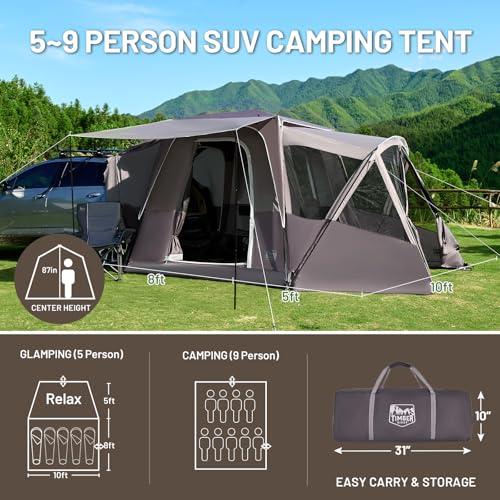 Timber Ridge SUV Tent with Awning