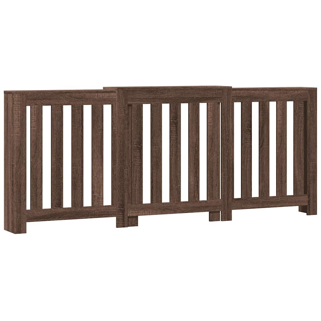 vidaXL Radiator Cover, Heater Cover for Living Room Hallway Slat Cabinet for Decorative Heater Shelf, Radiator Shelf