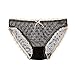 Générique Bowknot Briefs Sexy Lace Panties Taille Femmes Creux Taille Basse Plus sous-Vêtements String Couleur Chair sans Couture