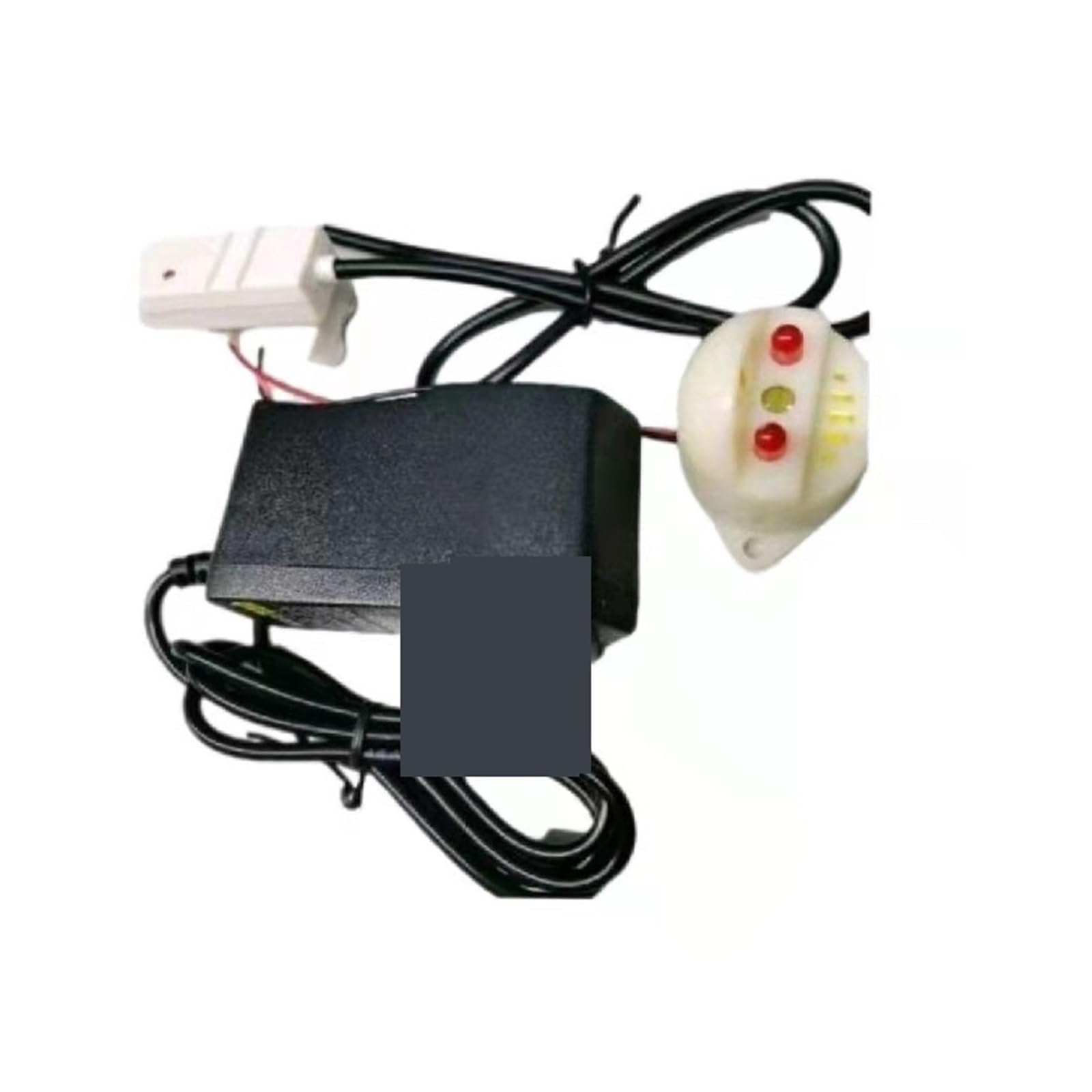 Capteur de niveau d'eau Capteur de niveau de liquide sans contact avec capacité d'alarme de niveau de liquide 12 V 24 V Explorateur de réservoir d'eau avec alarme(Full water alarm PSU)