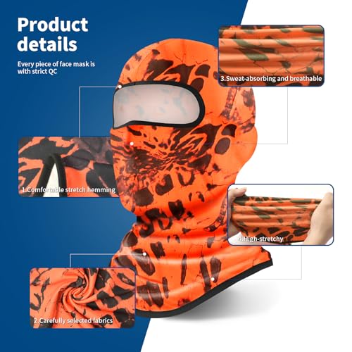 Image of YESLIFE Balaclava Ski Mask for Men and Women, Winter Face Mask, Shiesty for Skiing, Snowboarding & Motorcycle