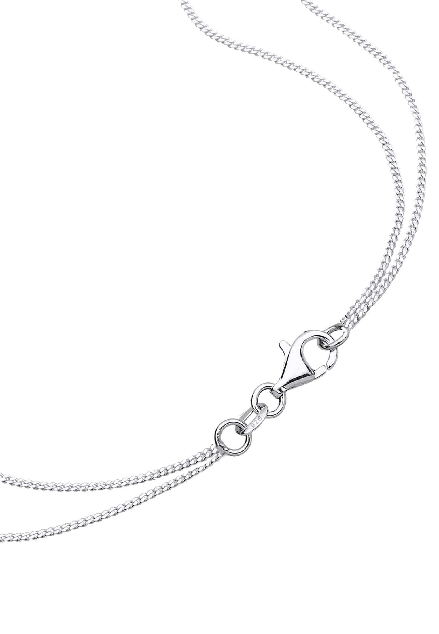 Elli Damen Halskette Feder Boho mit Kristall