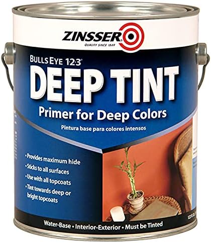 Zinsser 20-Pack of 1 gal 02031 Tint Base Bulls Eye 1-2-3 Water-Based Stain Blocking Primer/Sealer