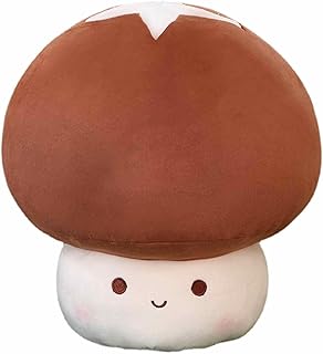 Mushroom Pillow - 3D Creative Plush Pillows | Soft Stuffed Cartoon Vegetable Mushroom Plushies Toy, Mushrooms Throw Pillow For Beds And Sofas, Cute Plush Stuffed Cushions And Home Decor Gifts For Kids