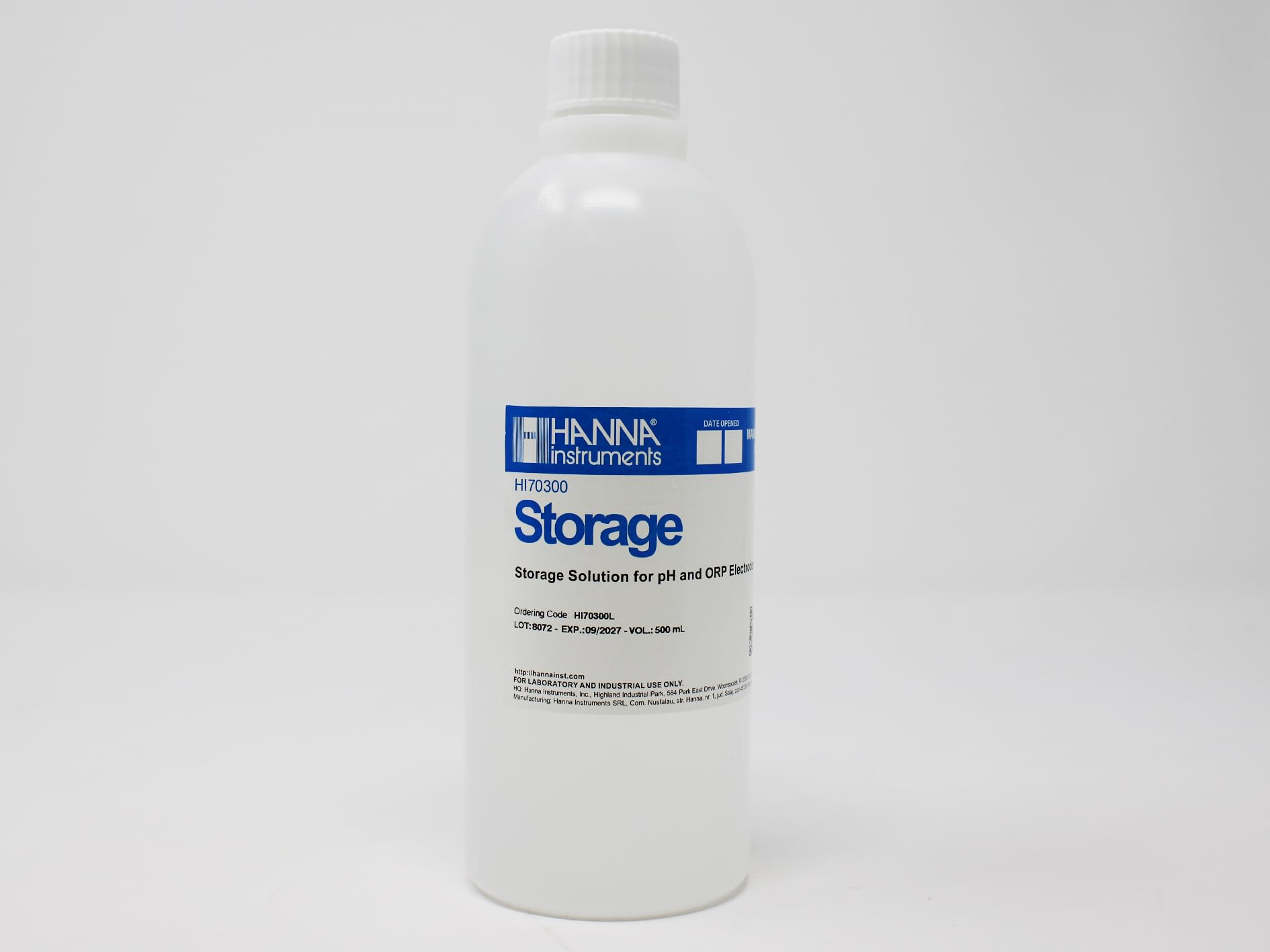 Test All Water: 70300L pH Electrode Storage Solution, 500 mL