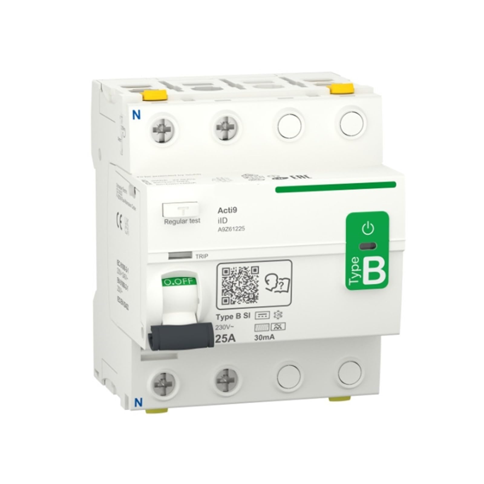 Wyłącznik automatyczny iID wyłącznik różnicowoprądowy (IID 4P40A30mABEVtype400V)