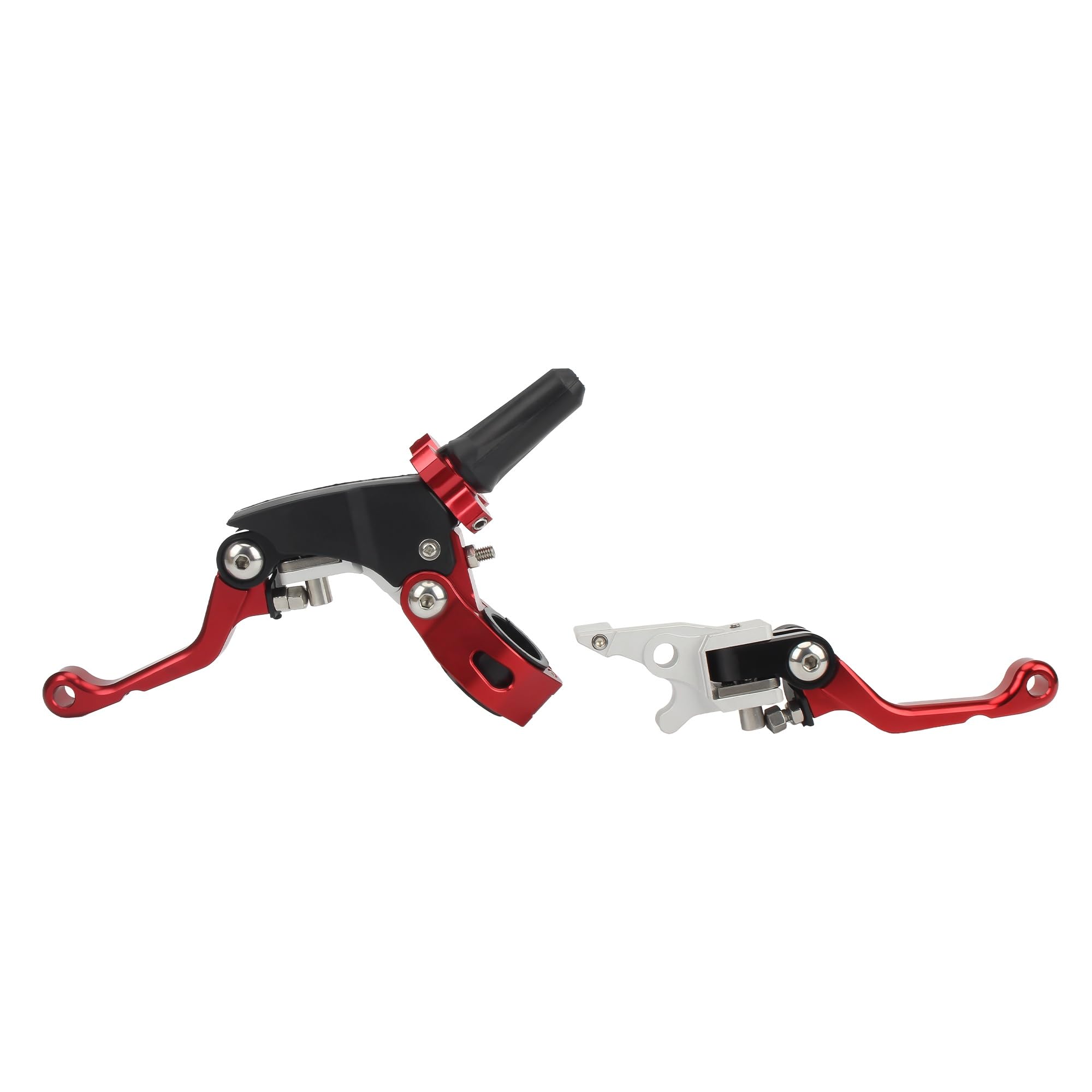 AVXGSONI Motorcycle Throttle Cable Fit for Kayo T2 T4 T6 K2 K6 CQR Motorcycle Brake Lever Clutch(Red)