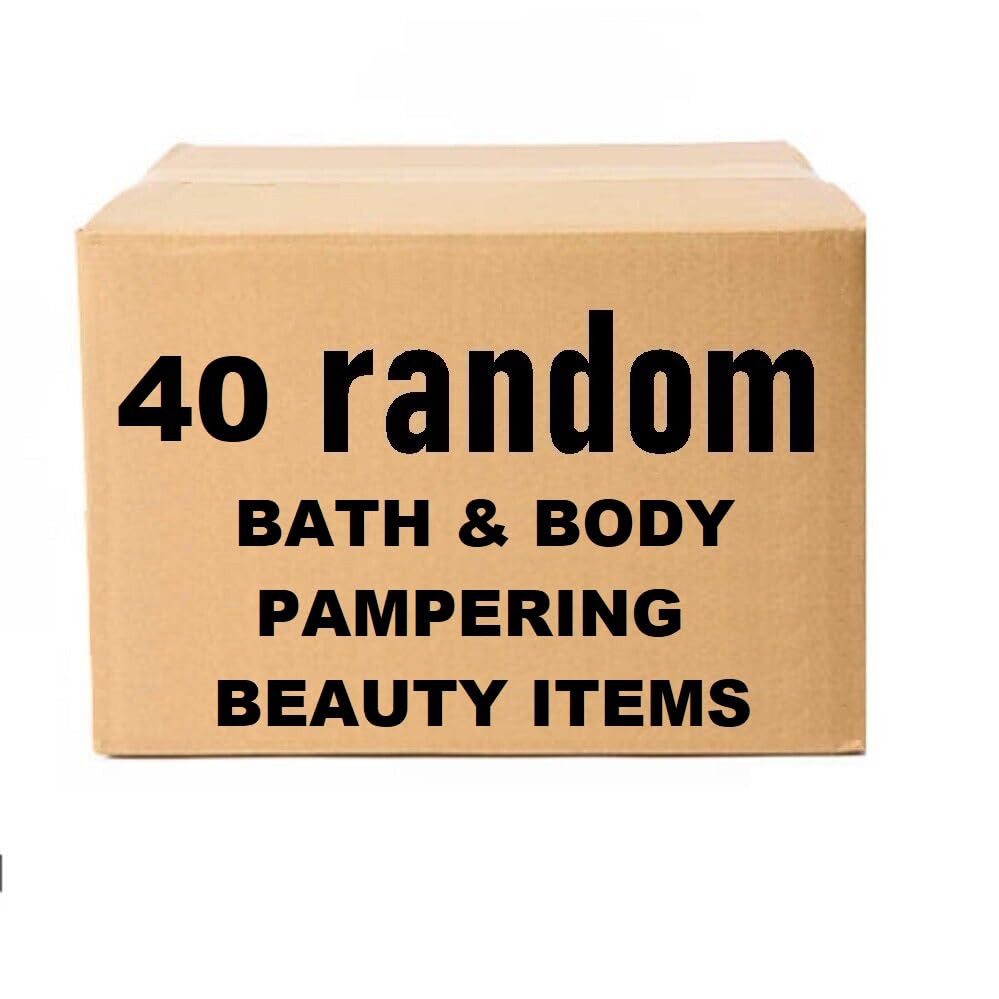 Pamper Kit for Women 40pc Beauty Bundle Job Lot Bumper Pack Make Your Own Hamper Gifts Skincare Facials Face Masks Hair & Foot Packs Self Pampering Treat