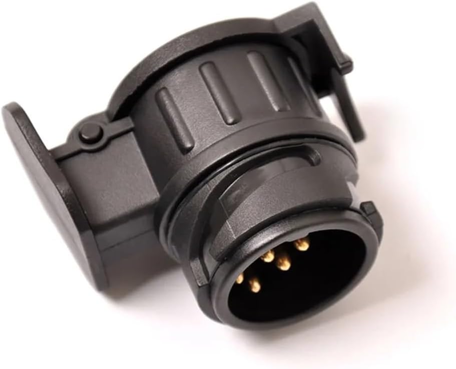 Trailer Hitch, 13 to 7 Pin Adapter Trailer Connector 12V Towbar Towing Waterproof Plugs Socket Adapter Protect Connections A30