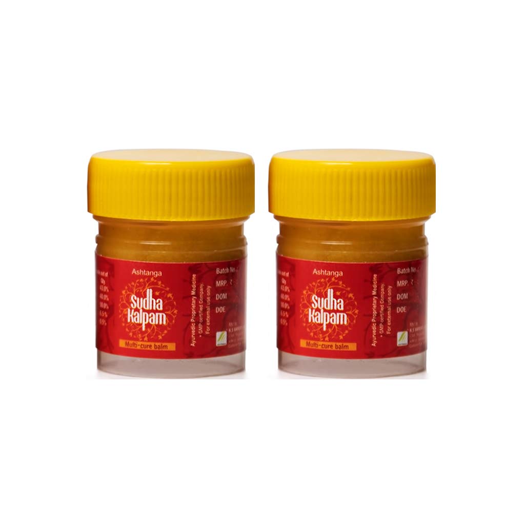 KSVs Ashtanga Sudhakalpam Multi-Cure Balm-Pain Relief, Anti-inflammatory, Anti-allergic Balm - 10 gms (Pack of 2) (B092QZ2FBJ) Amazon Price History, Amazon Price Tracker