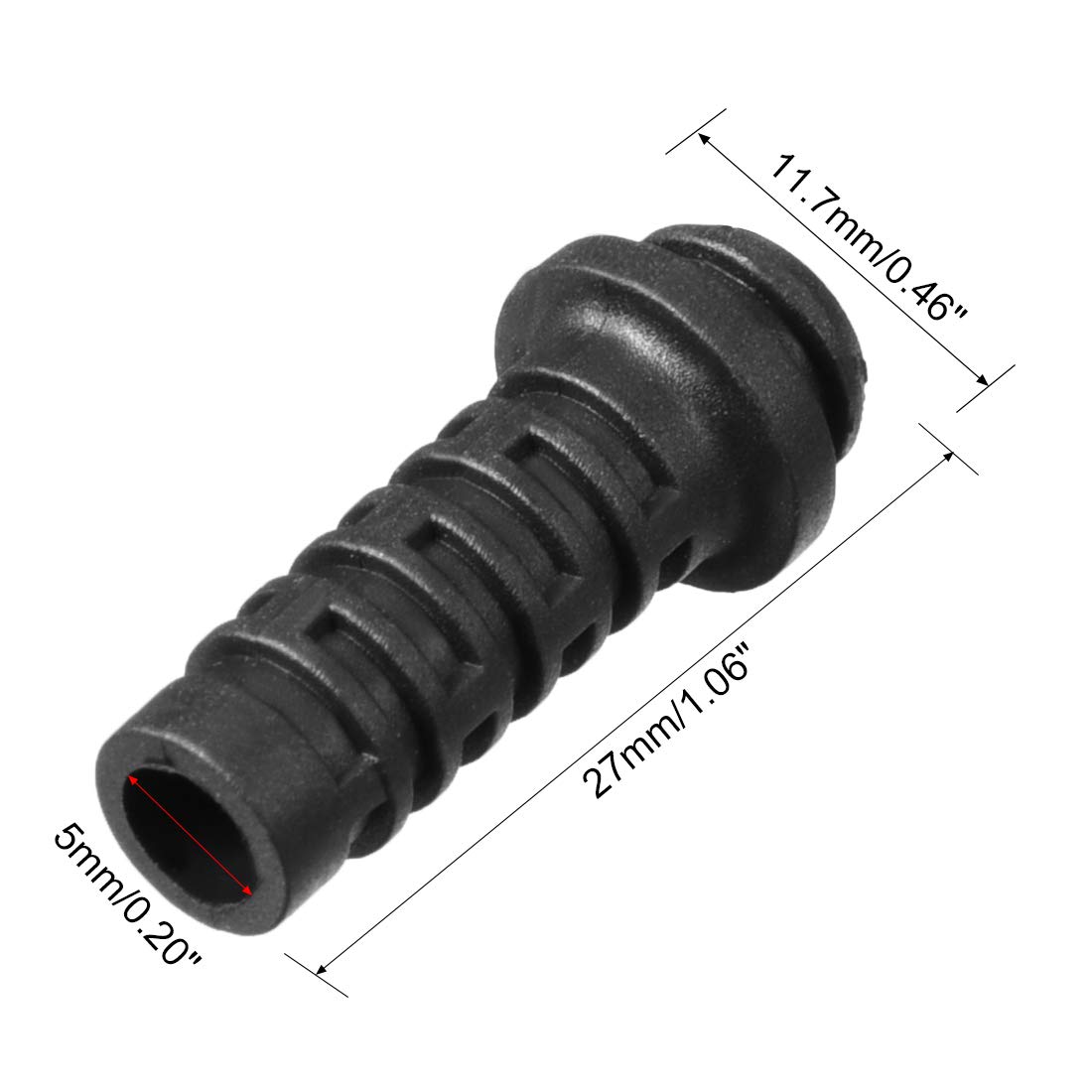 15Pcs Manchon Cordon Protecteur Fil D'alimentation Démarrage