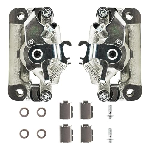 Image of KAX Disc Brake Caliper Assembly with Bracket Fit for 2004-2007 Freestar, 2004-2007 Monterey, 2pc Rear Left and Right