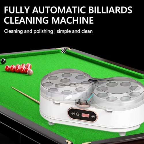 Limpiador de bolas de billar automático para eliminar manchas y restaurar el brillo original 3