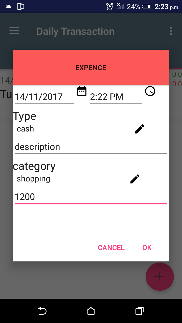 Daily Transaction - App on Amazon Appstore