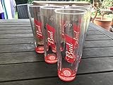bud lot de 6 verres a biere 33cl 33 cl neuf