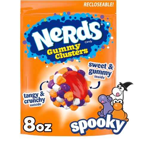 Nerds Spooky Gummy Clusters, Halloween Candy...