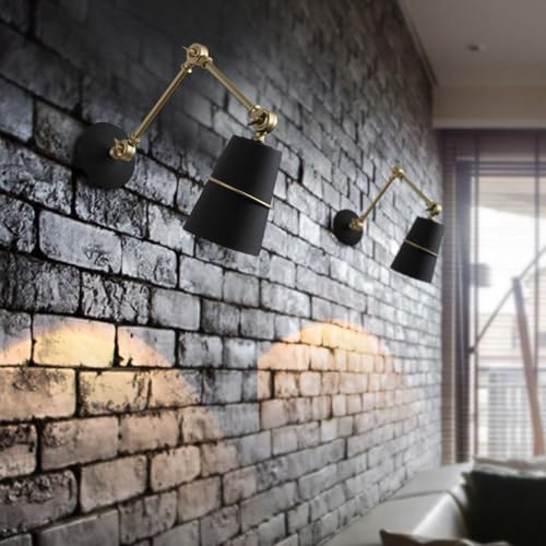 Lámpara de pared interior regulable de estilo nórdico para iluminación de dormitorios 5