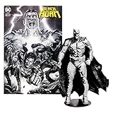 DC Direct Actionfigur & Comic Black Adam Batman Line Art Variant (Gold Label) (SDCC) 18 cm
