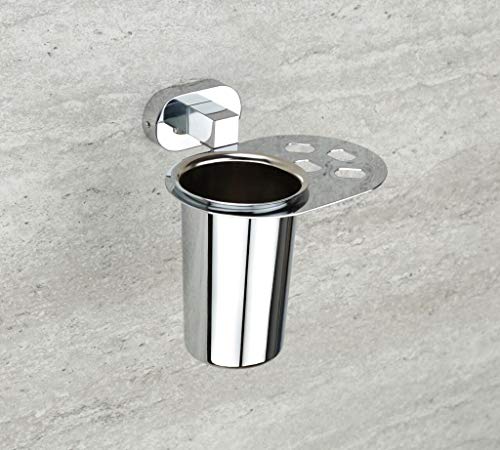 Image of iSTAR Toothbrush Holder Bathroom Accessories for Home 304 Stainless Steel, Anti Rust Set of 1