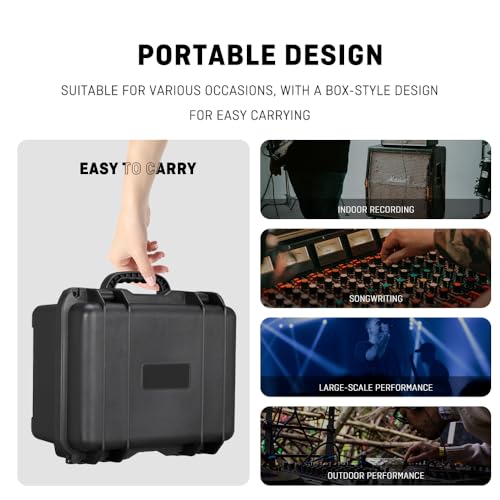 Image of BOMGE Professional Audio Mixer, 8-Channel Sound Board with DSP, Bluetooth, USB, +48V Phantom Power, XLR /RCA Inputs (HK8-8Ch 2x350w)