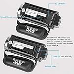 Video Camera Camcorder Digital Camera Recorder Full HD 1080P 15FPS 24MP 3.0 Inch 270 Degree Rotation LCD 16X Digital Zoom Camcorder Camera with 2 Batteries(Black) - Image 5