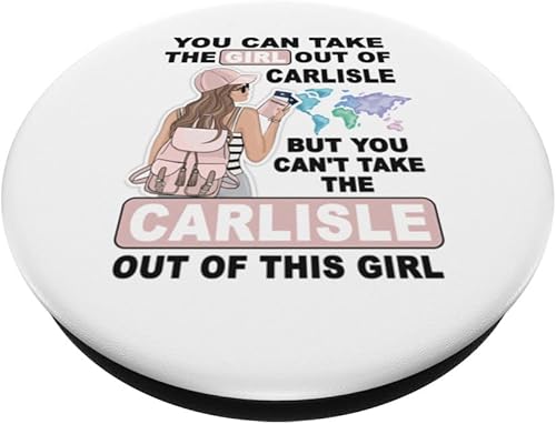 Miniatura 2 de Proud Carlisle Girl - Cool Girl from Carlisle City PopSockets Swappable PopGrip