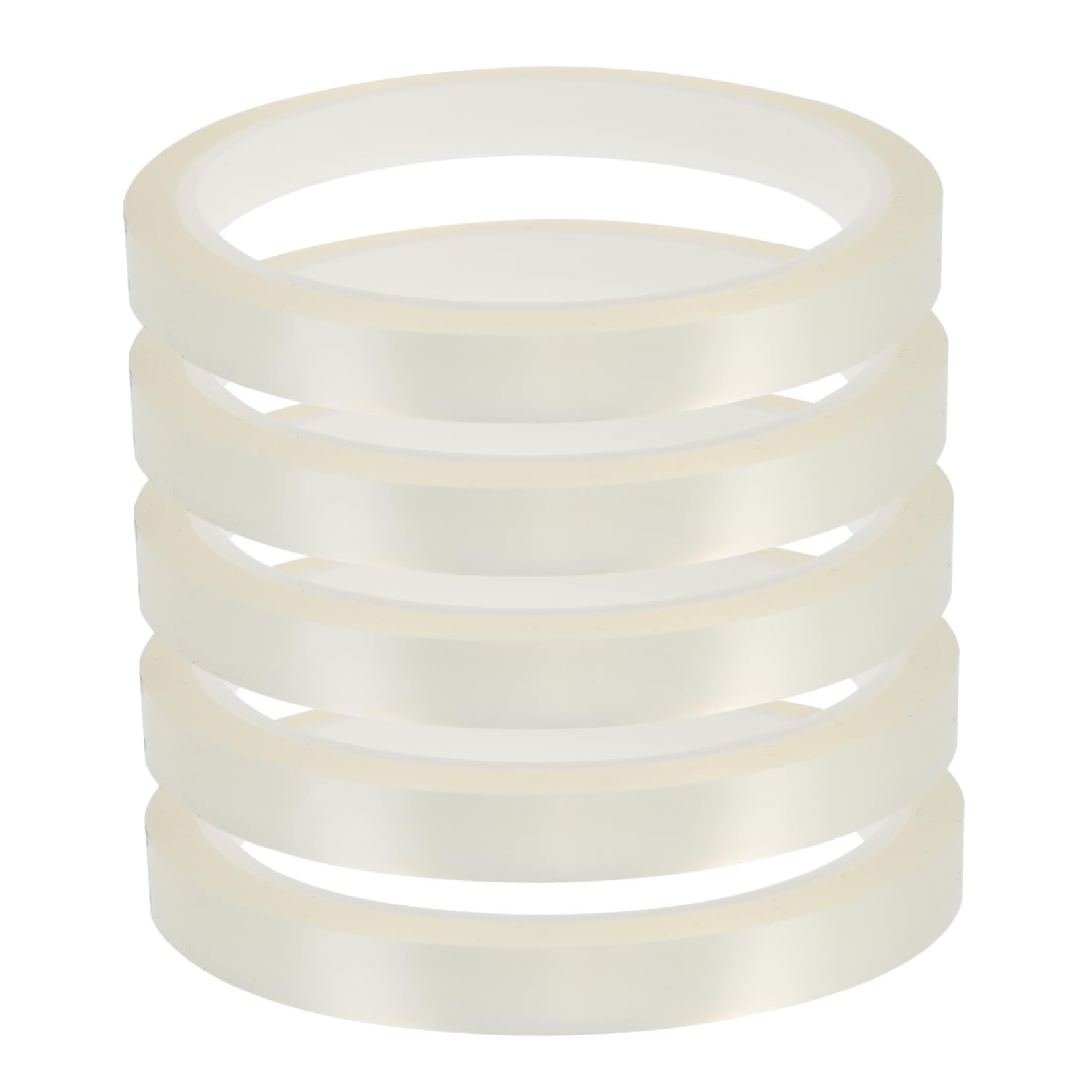 Cabilock 2sets 5 Rolls Sublimation Printing Tape High Resistant Tape for Soldering Easy to Peel Solvent Resistant for Crafting and Projects 5rolls*2