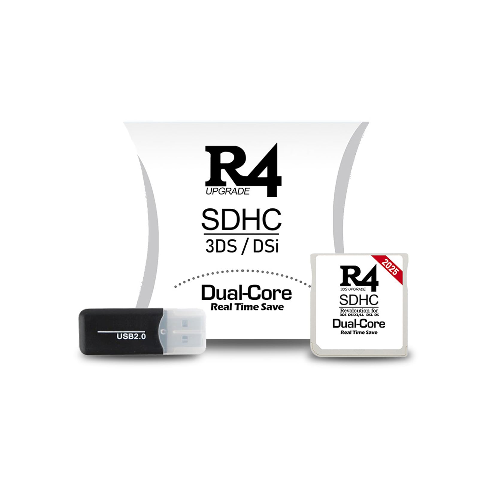 2025 New Version R4 Video Games Memory Flashcard Game Card Adapter