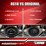 DS18 PRO-ST OEM Subaru/Toyota Upgrade Bullet Compression Tweeters with Crossovers 1.9" - Car OEM Tweeter Upgrade Kit for Many Subaru/Toyota Models - Replacement for H631SFJ101 and H631SFJ100 (Pair) - Image 4