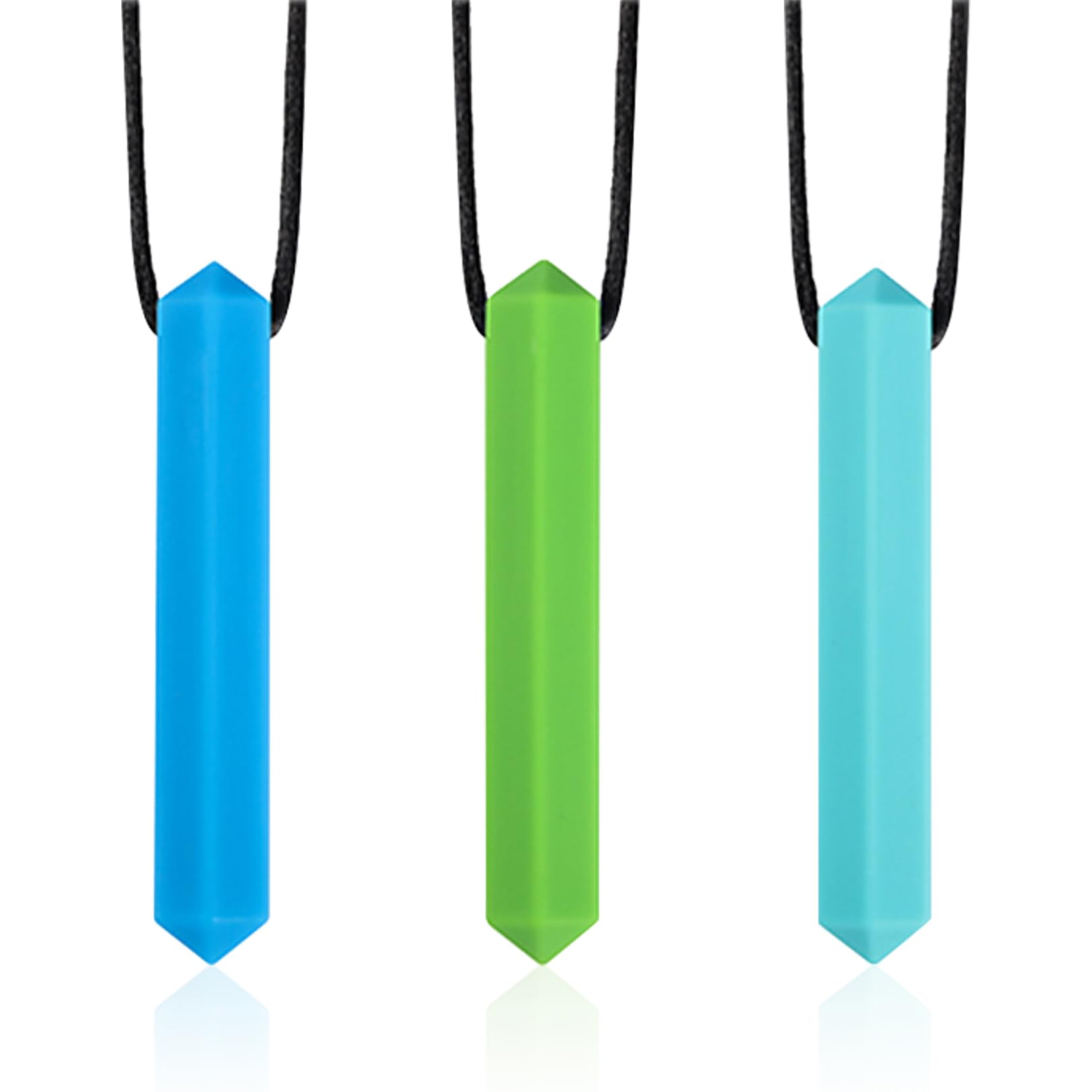 Collane Masticabili Sensoriali 8 Pezzi – Giocattoli In Silicone Per Autismo E ADHD
