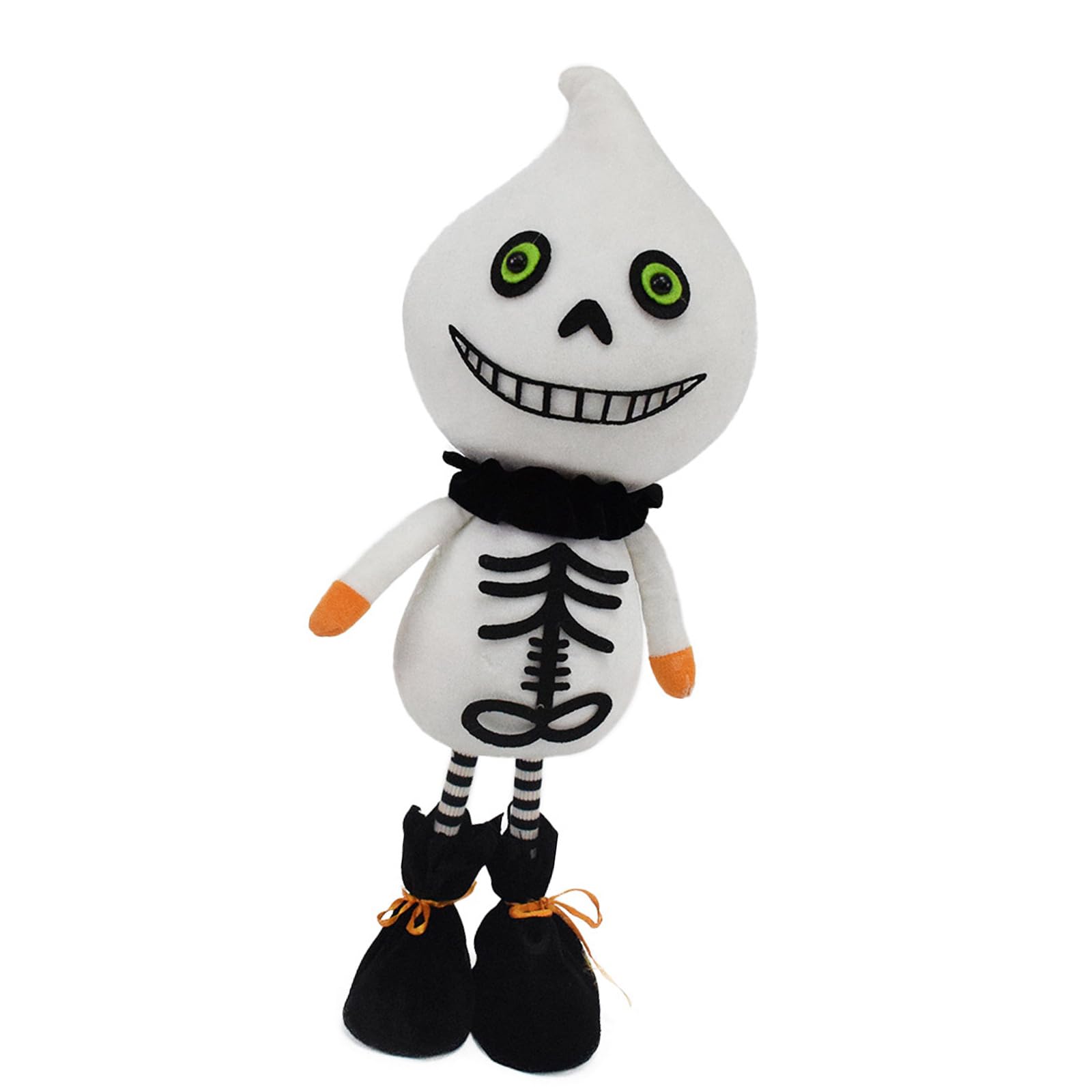 Jazuaiao Ghostly Halloween Horror Dolls Sculpture for Indoor Outdoor Terrifying Desktop Decoration Polyester Ornament for Parties Polyester Home Decoration