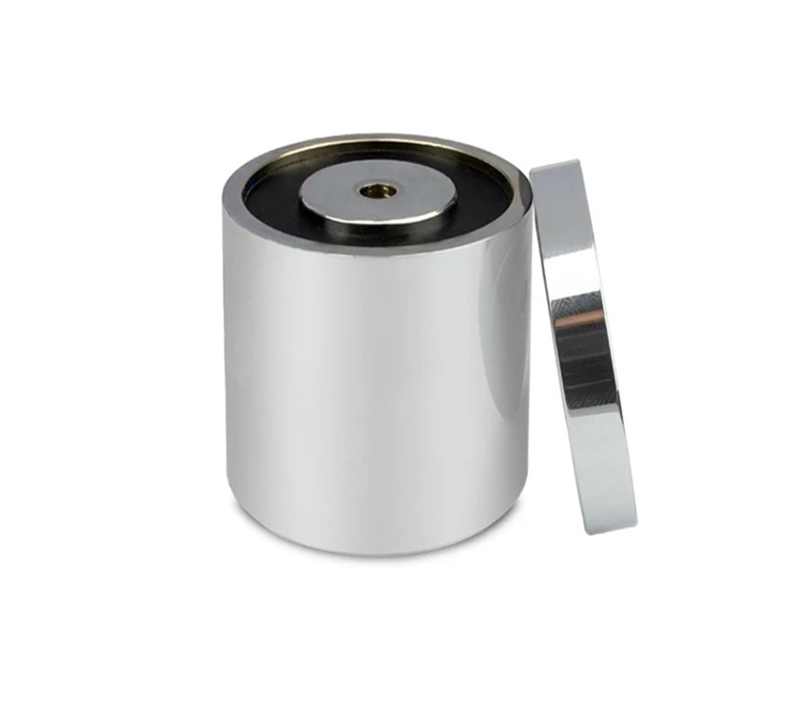 Powsi Dc12v Dc Electromagnet Circular Solenoid Normally Closed Electromagnetic Lock