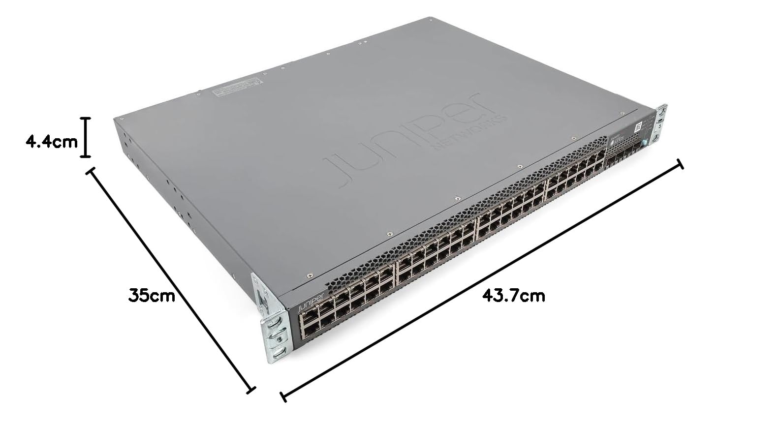 Juniper Ex3400-48p Layer 3 Switch - 48 Network, 4 Stack, 2 Stack