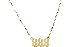 888 Angel Number Necklace: A Divine Symbol of Abundance and Manifestation