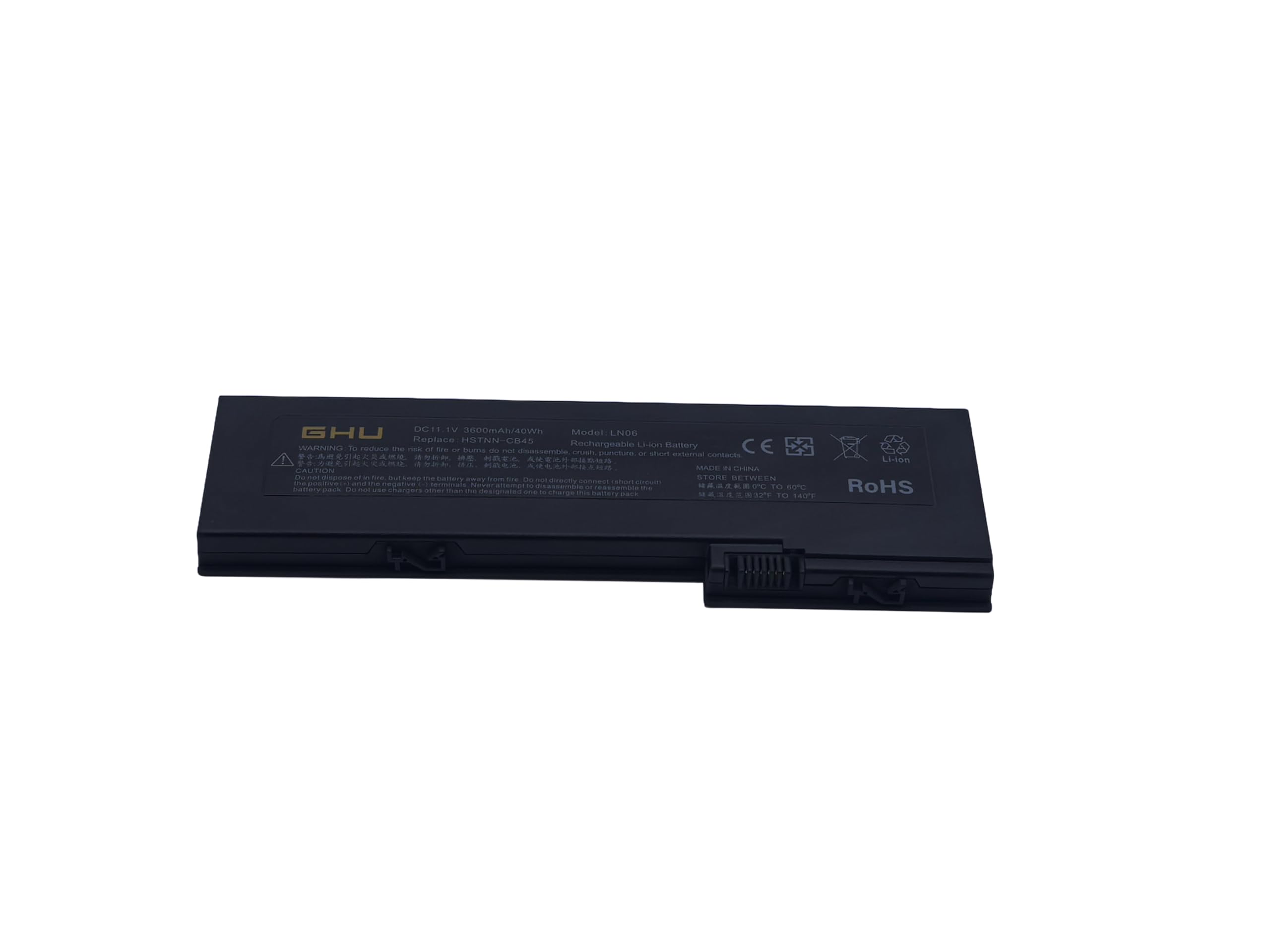 GHU New Battery 40 WH 454668-001 436426-311 436426-351 HSTNN-CB45 HSTNN-OB45 Compatible with HP EliteBook 2730p 2740P 2760P 2710p 2710 Tablet PC AH547AA 436426-751 436426-752 HSTNN-W47C
