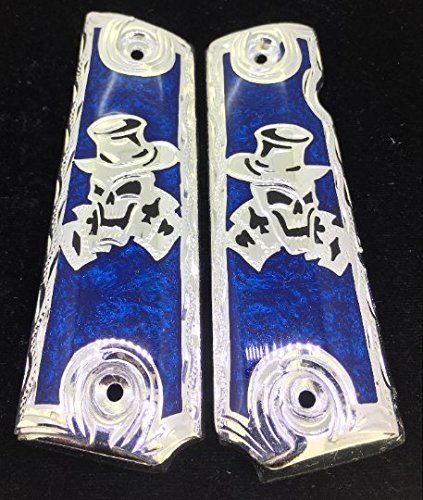 Amazon.com : 1911 Gun Grips Santa Muerte Grim Reaper Cacha