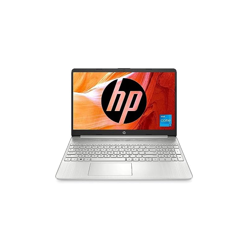 HP Laptop 15s, 12th Gen Intel Core i5-1235U, 15.6-inch (39.6 cm), FHD, 8GB DDR4, 512GB SSD, Intel Iris Xe Graphics, Backlit KB, Thin & Light (Win 11, MSO 2021, Silver, 1.69 kg), fq5111TU