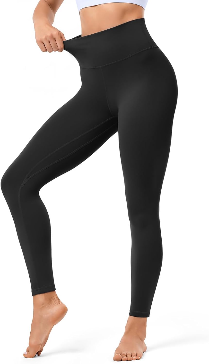 Booty Lifting & Squat Proof Leggings for Women - High Waisted Tummy Control Yoga Pants for Gym, Pilates, Lounge