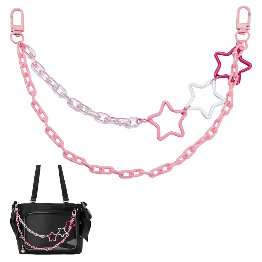 OLYCRAFT Bag Purse Charm Chain Ita Bag Chain with Pendant Ita Bags Accessories Decorative Chains for Women Handbags Decor-picture-24