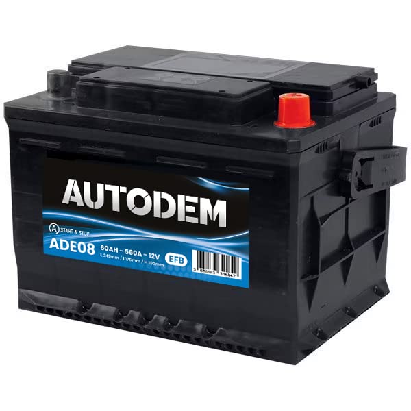 Batterie Autodem Autodem Start & Stop EFB ADE08 12V 60Ah 560A