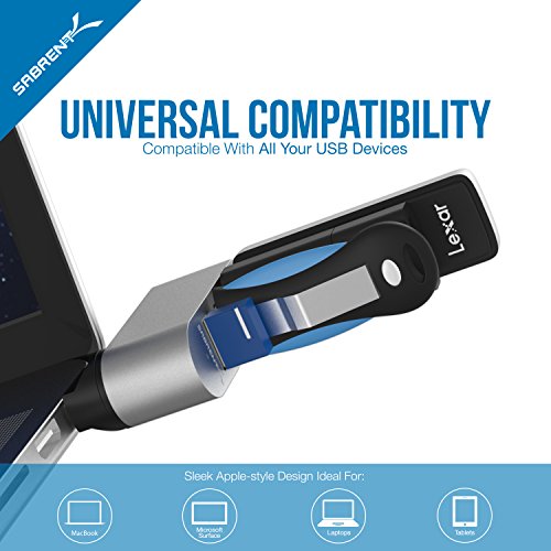 Sabrent Premium 4 Port Aluminum Mini Usb 2.0 Hub [90°/180° Degree Rotatable] (Hb-Ummc) #TOP3