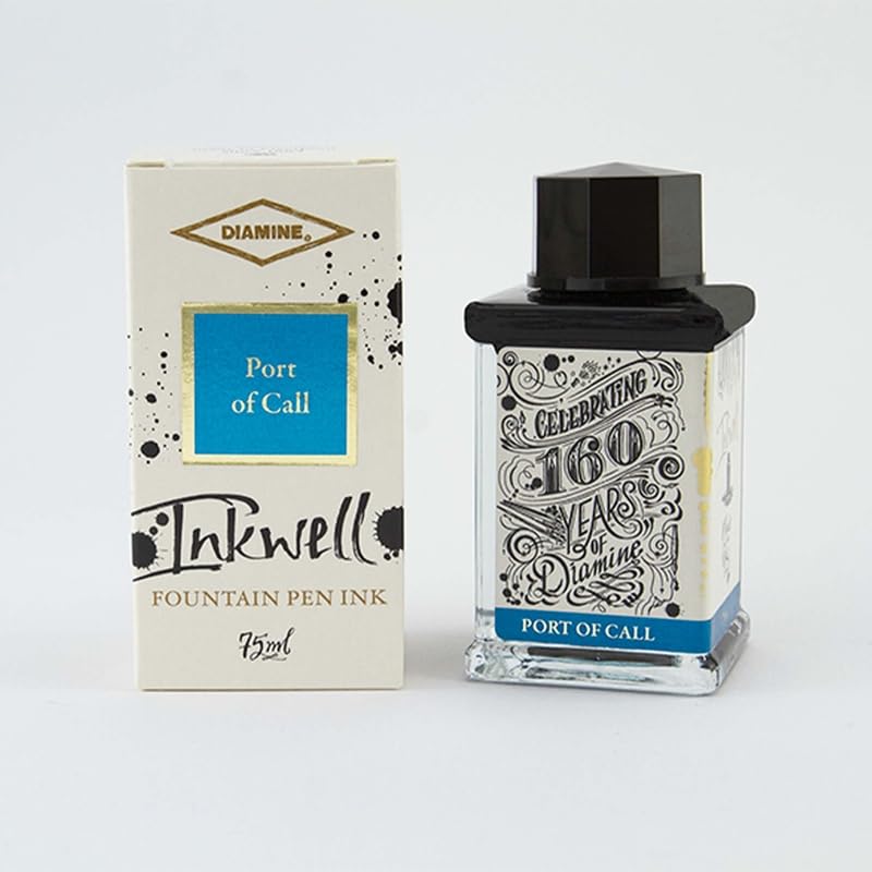 Diamine - 160th Anniversary - 75ml Fountain Pen Ink - Port of Call