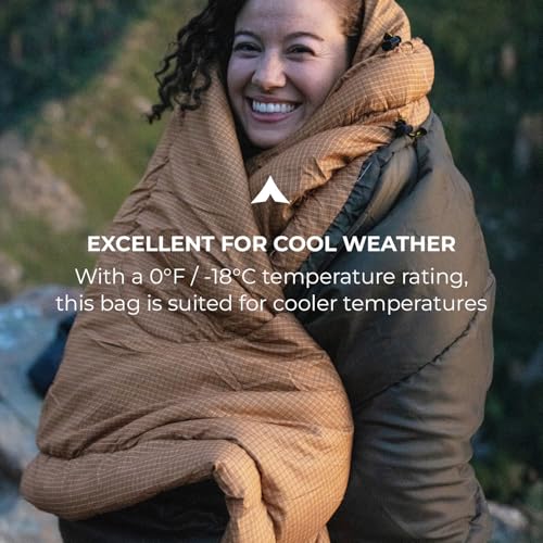 Teton Celsius Regular, -25F, 20F, 0F Degree Sleeping Bags, All Weather Bag for Adults and Kids, Camping Made Easy and Warm, Travel Sack Included - Image 6