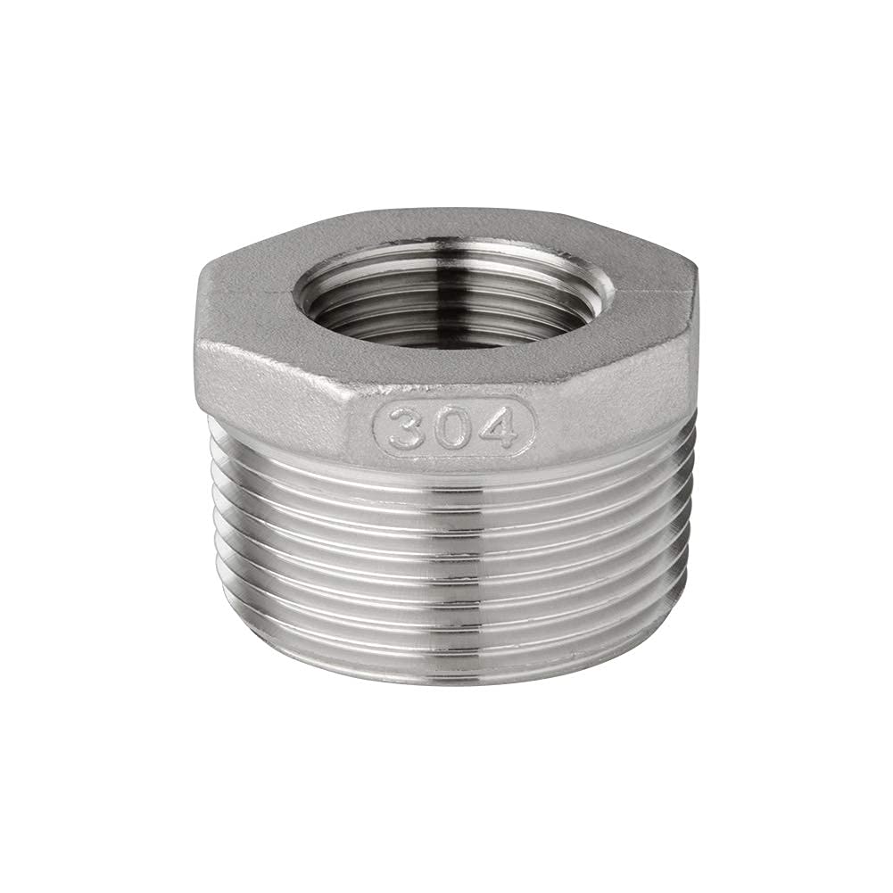 See full amazon price history chart for STAINLESS STEEL BUSHING ADAPTOR CONNECTOR REDUCING BUSH SS 304 BSP OR NPT (1 PIECE) (BSP, 11/2" MALE X 11/4" FEMALE) STAINLESS STEEL BUSHING ADAPTOR CONNECTOR REDUCING BUSH SS 304 BSP OR NPT (1 PIECE) (BSP, 11/2" MALE X 11/4" FEMALE) (B09HHGJ1KQ) Amazon Price History, Amazon Price Tracker