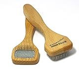 Klettverschluss Reinigungsbürste - mit der Bürste können Sie Klettverschlüße einfach reinigen, Haushaltsbürste entfernt alle Fusseln und Schmutz mit Hilfe von Drahtzinken, Maße ca. 15 cm, Made in Germany…